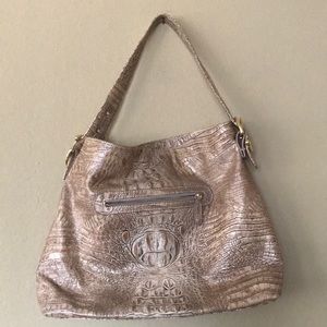 Jolan texturized leather handbag. NWT